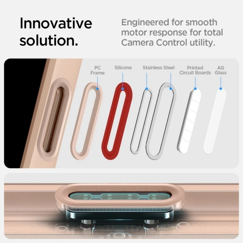 Etui Spigen Ultra Hybrid T Mag MagSafe Apple iPhone 16 Pro Frost Rose Titanium