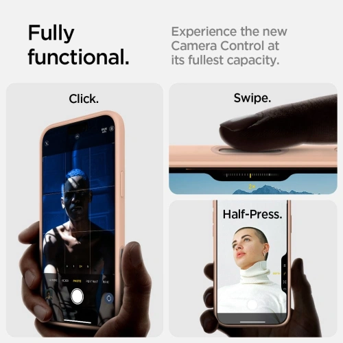 Etui Spigen Ultra Hybrid T Mag MagSafe Apple iPhone 16 Pro Frost Rose Titanium