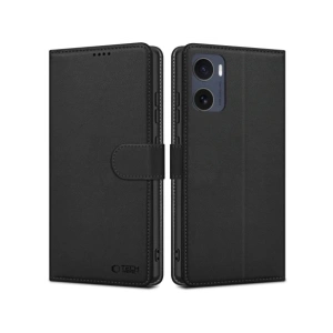 Hurtownia GSM - Etui z klapką Tech-Protect Wallet Motorola Moto G05 / E15 Matná černá - THP3860 - {ean13} - Hurt
