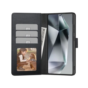 Hurtownia GSM - Etui z klapką Tech-Protect Wallet Motorola Moto G05 / E15 Matná černá - THP3860 - {ean13} - Hurt