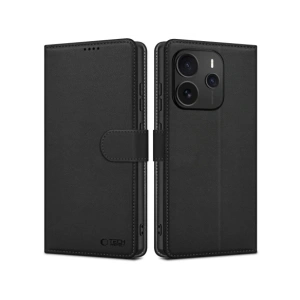 Hurtownia GSM - Etui z klapką Tech-Protect Wallet Xiaomi Redmi Note 14 5G Matná černá - THP3862 - {ean13} - Hurt