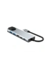 Hurtownia GSM - Tech-Protect HB02 HUB Adapter 6in1 USB-C + USB-A 2.0 + USB-A 3.0 + HDMI 4K30Hz + Ethernet RJ45 + PD 100W Space Grey - THP3865 - {ean13} - Hurt
