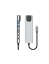 Hurtownia GSM - Tech-Protect HB02 HUB Adapter 6in1 USB-C + USB-A 2.0 + USB-A 3.0 + HDMI 4K30Hz + Ethernet RJ45 + PD 100W Space Grey - THP3865 - {ean13} - Hurt