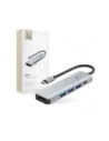 Tech-Protect HB01 HUB Adapter 5in1 USB-C + USB-A 3.0 + HDMI 4K60Hz + PD 100W Space Grey