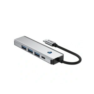 Hurtownia GSM - Tech-Protect HB01 HUB Adapter 5in1 USB-C + USB-A 3.0 + HDMI 4K60Hz + PD 100W Space Grey - THP3866 - {ean13} - Hurt