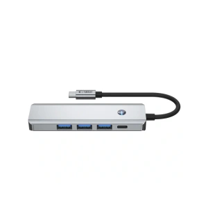 Hurtownia GSM - Tech-Protect HB01 HUB Adapter 5in1 USB-C + USB-A 3.0 + HDMI 4K60Hz + PD 100W Space Grey - THP3866 - {ean13} - Hurt