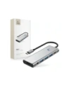 Adaptér Tech-Protect HB04 HUB 9v1 USB-C + USB-A 2.0 + USB-A 3.0 + HDMI 4K60Hz + SD/TF + PD 100W + Jack 3.5mm Space Grey