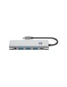Hurtownia GSM - Tech-Protect HB04 HUB Adapter 9in1 USB-C + USB-A 2.0 + USB-A 3.0 + HDMI 4K60Hz + SD/TF + PD 100W + Jack 3.5mm Gri Spațial - THP3867 - {ean13} - Hurt