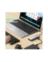 Hurtownia GSM - Tech-Protect HB04 HUB Adapter 9in1 USB-C + USB-A 2.0 + USB-A 3.0 + HDMI 4K60Hz + SD/TF + PD 100W + Jack 3.5mm Gri Spațial - THP3867 - {ean13} - Hurt