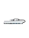 Hurtownia GSM - Adaptér Tech-Protect HB06 HUB 9in1 USB-C + USB-A 2.0 + USB-A 3.0 + SD/TF + Jack 3.5mm Space Grey - THP3868 - {ean13} - Hurt
