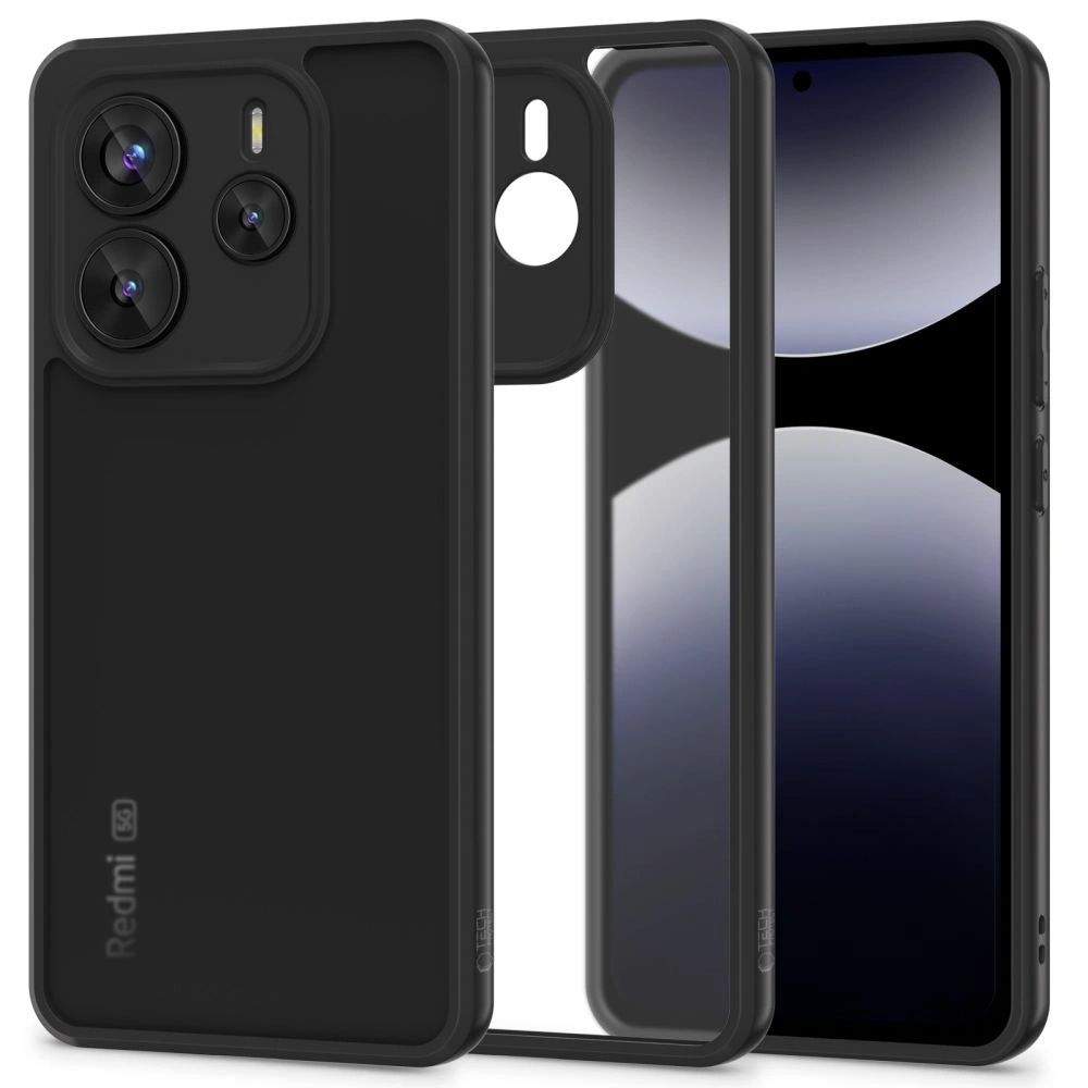 Hurtownia GSM - Tech-Protect Magmat Xiaomi Redmi Note 14 5G Matt Fekete - THP3870 - {ean13} - Hurt