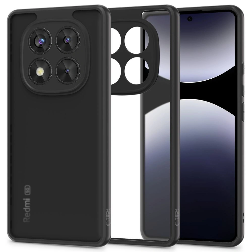 Hurtownia GSM - Etui Tech-Protect Magmat Xiaomi Redmi Note 14 Pro 5G / Poco X7 5G Matte Black - THP3871 - {ean13} - Hurt