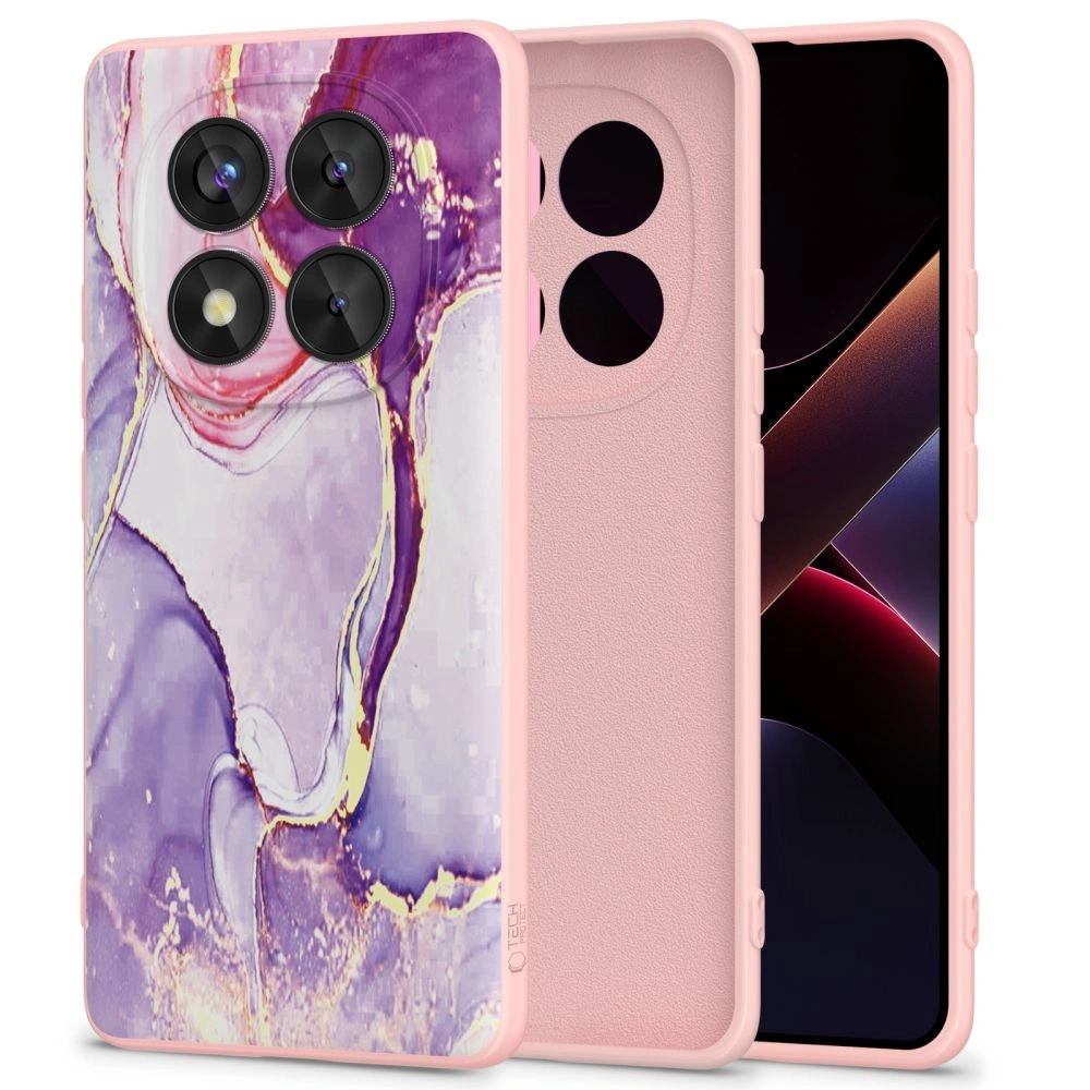 Hurtownia GSM - Tech-Protect Ikon Xiaomi Redmi Note 14 Pro 5G / Poco X7 5G Márvány - THP3873 - {ean13} - Hurt
