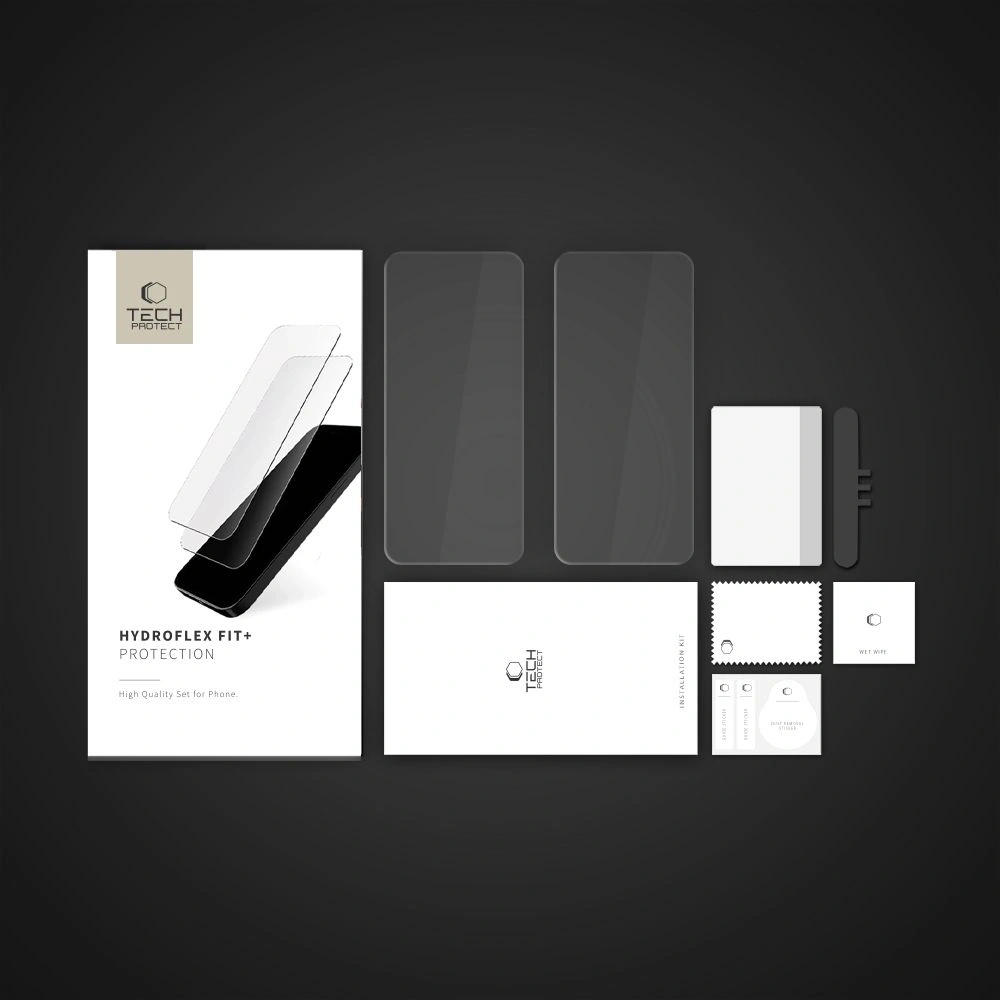 Hurtownia GSM - Fólie hydrogelová Tech-Protect Hydroflex Fit+ Xiaomi Redmi Note 14 Pro 5G / 14 Pro+ Plus 5G / Poco X7 5G Clear [2 PACK] - THP3874 - {ean13} - Hurt