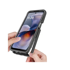 Hurtownia GSM - Etui Tech-Protect Defense Motorola Moto G55 5G černé - THP3876 - {ean13} - Hurt