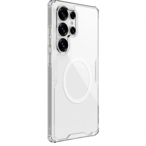 Etui Nillkin Nature TPU Pro Magnetic Case MagSafe Samsung Galaxy S25 Ultra białe