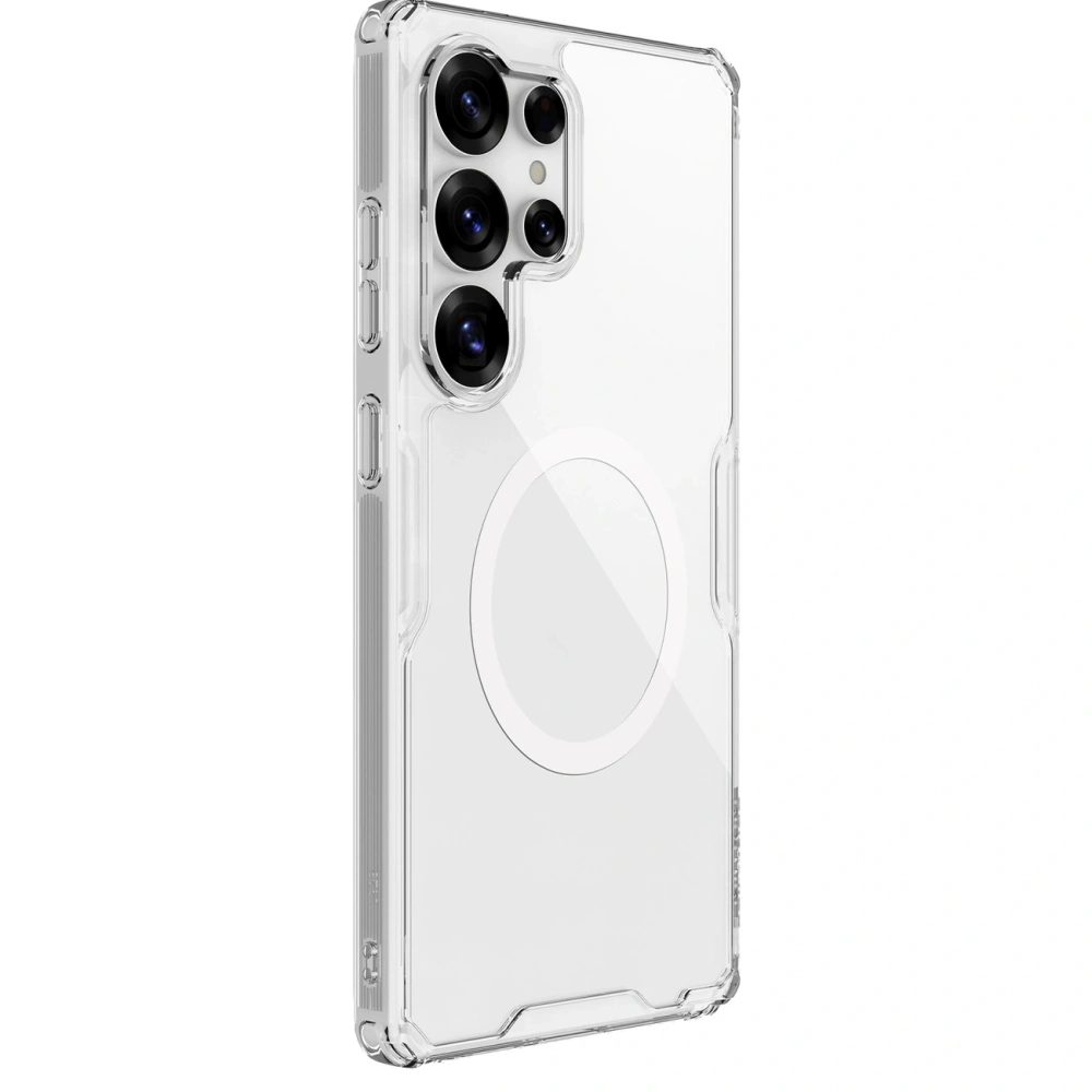 Wholesale Nillkin Nature TPU Pro Magnetic Case MagSafe Samsung Galaxy S25 Ultra white - NLK1668 - {ean13} - Hurt