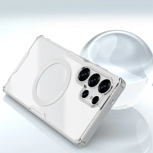 Etui Nillkin Nature TPU Pro Magnetic Case MagSafe Samsung Galaxy S25 Ultra białe