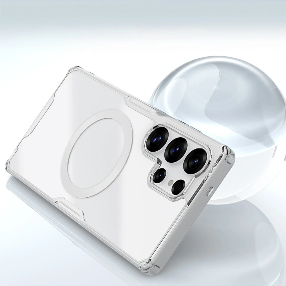 Wholesale Nillkin Nature TPU Pro Magnetic Case MagSafe Samsung Galaxy S25 Ultra white - NLK1668 - {ean13} - Hurt