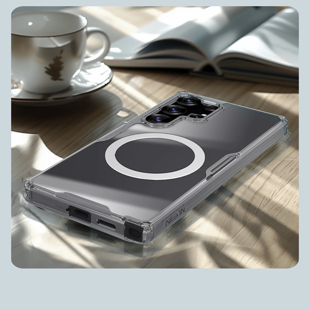 Hurtownia GSM - Nillkin Nature TPU Pro Magnetic Case MagSafe Samsung Galaxy S25 Ultra fehér - NLK1668 - {ean13} - Hurt