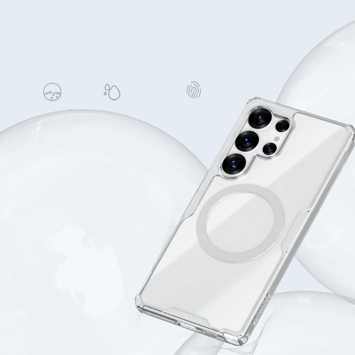 Etui Nillkin Nature TPU Pro Magnetic Case MagSafe Samsung Galaxy S25 Ultra białe