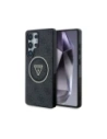 Guess 4G Glitter-Dreieckstasten MagSafe Samsung Galaxy S25 Ultra schwarz