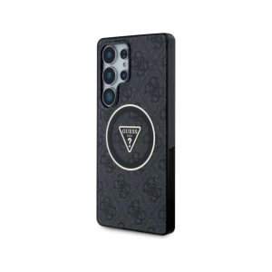 Wholesale Guess 4G Glitter Triangle Buttons MagSafe Samsung Galaxy S25 Ultra black - GUE4286 - {ean13} - Hurt