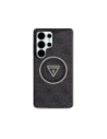 Hurtownia GSM - Guess 4G Glitter Triangle Gombok MagSafe Samsung Galaxy S25 Ultra fekete - GUE4286 - {ean13} - Hurt