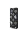 Hurtownia GSM - Etui Guess 4G tištěný barevný vzor pivoňky MagSafe pro Samsung Galaxy S25 černý - GUE4287 - {ean13} - Hurt