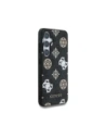 Hurtownia GSM - Etui Guess 4G tištěný barevný vzor pivoňky MagSafe pro Samsung Galaxy S25 černý - GUE4287 - {ean13} - Hurt