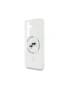 Hurtownia GSM - Karl Lagerfeld Buton Karl & Choupette Capete imprimate cu logo MagSafe Samsung Galaxy S25+ Plus alb - KLD21881 - {ean13} - Hurt