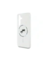 Hurtownia GSM - Karl Lagerfeld Buton Karl & Choupette Capete Tipărite Logo MagSafe Samsung Galaxy S25 alb - KLD21882 - {ean13} - Hurt