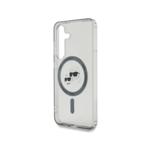 Hurtownia GSM - Karl Lagerfeld Buton Karl & Choupette Capete Tipărit Logo MagSafe Samsung Galaxy S25+ Plus negru - KLD21883 - {ean13} - Hurt
