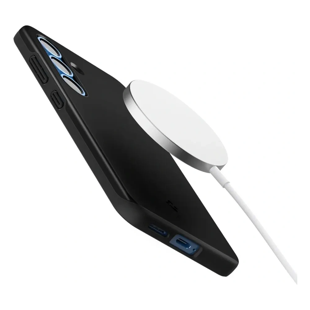 Hurtownia GSM - Etui Spigen Thin Fit Mag MagSafe Samsung Galaxy S25 Black - SPN16626 - {ean13} - Hurt