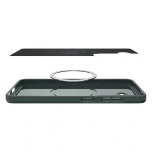 Wholesale Spigen Thin Fit Mag MagSafe Samsung Galaxy S25 Abyss Green - SPN16627 - {ean13} - Hurt