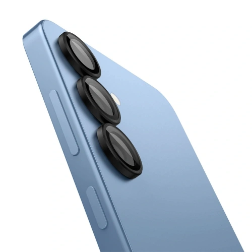 Szkło hartowane na aparat Spigen Optik Pro Glas.tr ez Fit Camera Protector Samsung Galaxy S25 Black [2 PACK]