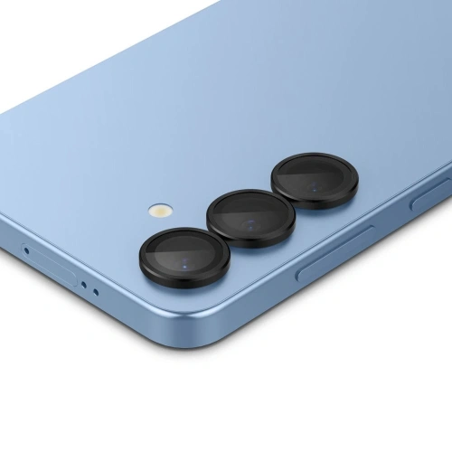 Szkło hartowane na aparat Spigen Optik Pro Glas.tr ez Fit Camera Protector Samsung Galaxy S25 Black [2 PACK]