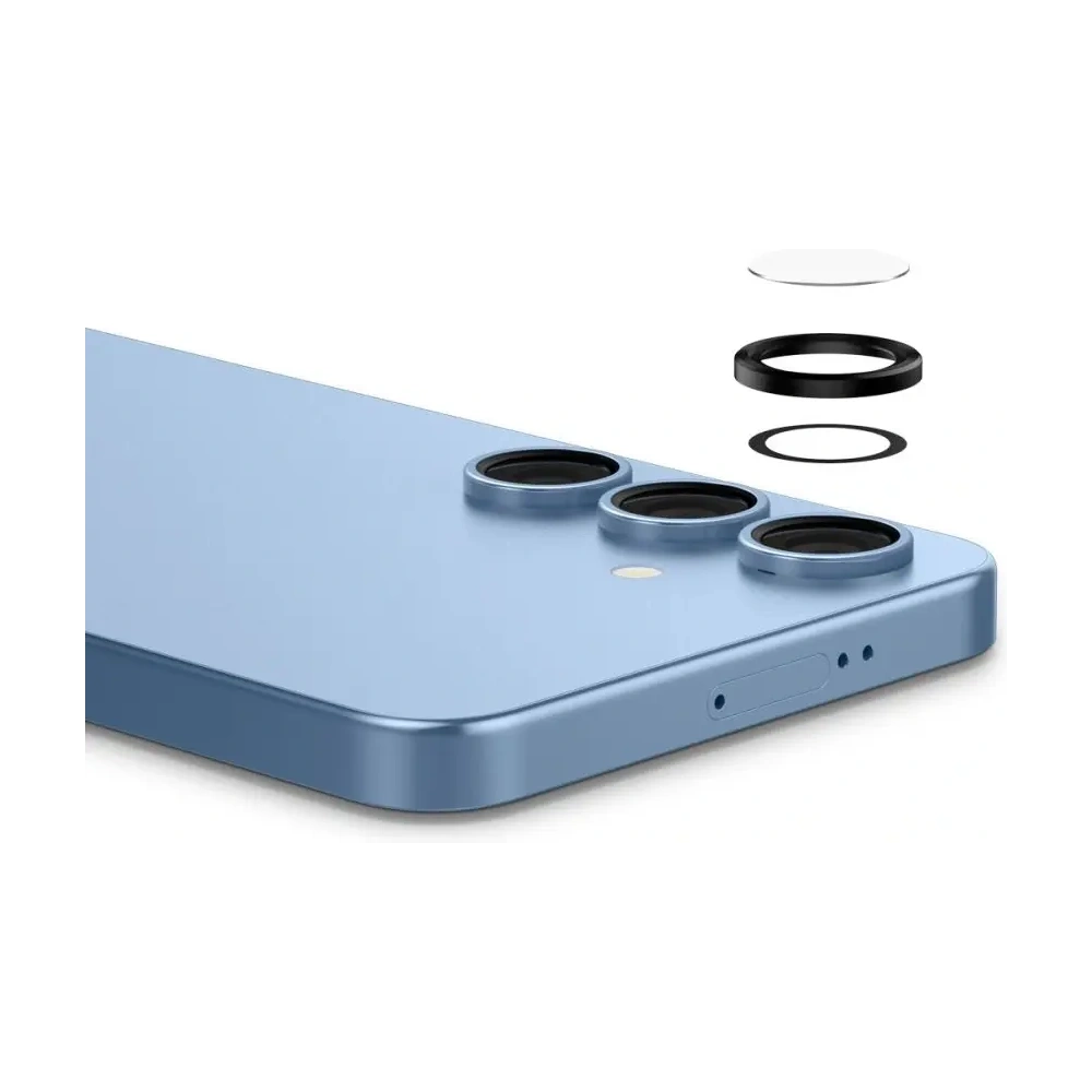 Wholesale Spigen Optik Pro Glas.tr ez Fit Camera Protector Samsung Galaxy S25 Black [2 PACK] - SPN16629 - {ean13} - Hurt