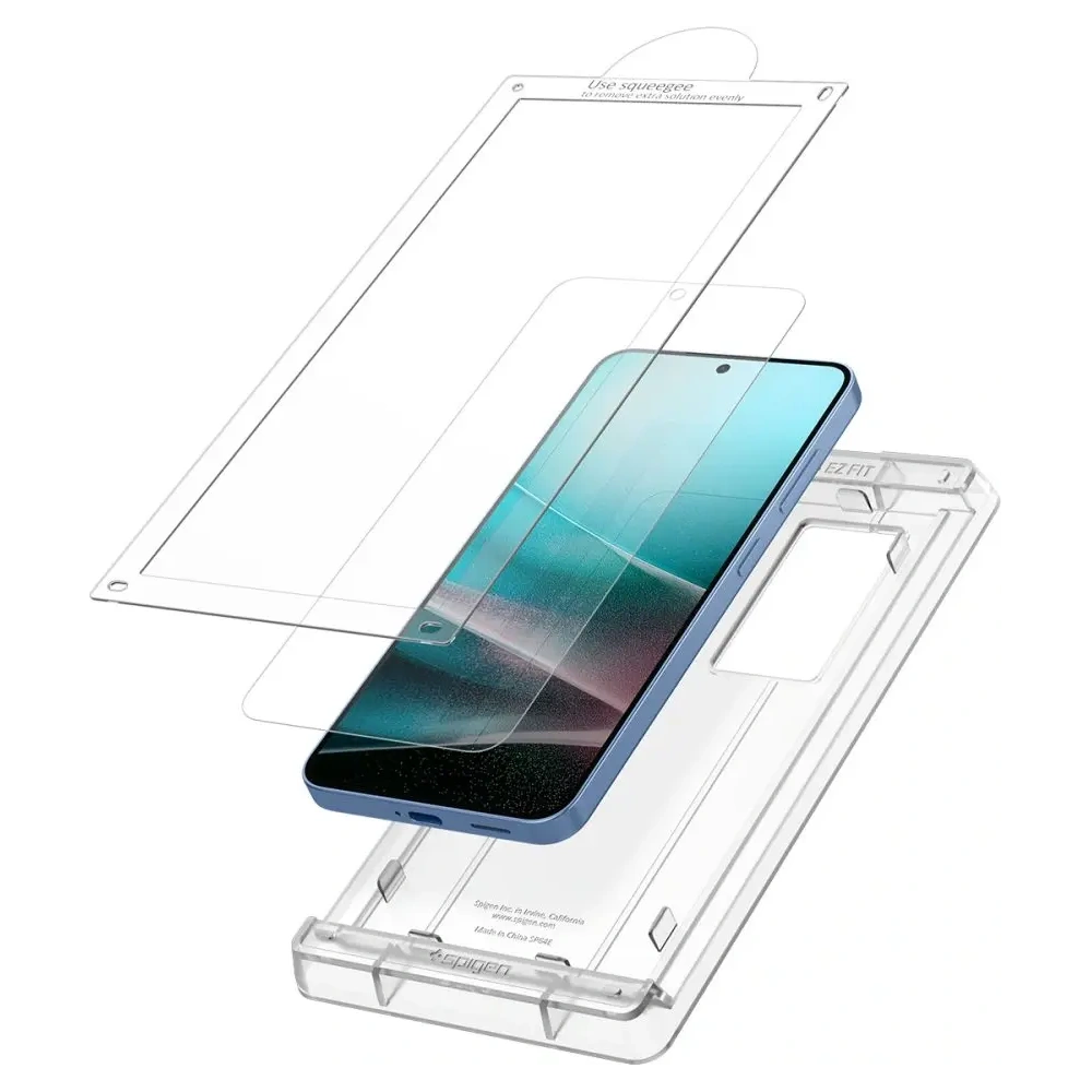 Wholesale Spigen Elite Shield ez Fit HD Samsung Galaxy S25 Clear - SPN16630 - {ean13} - Hurt