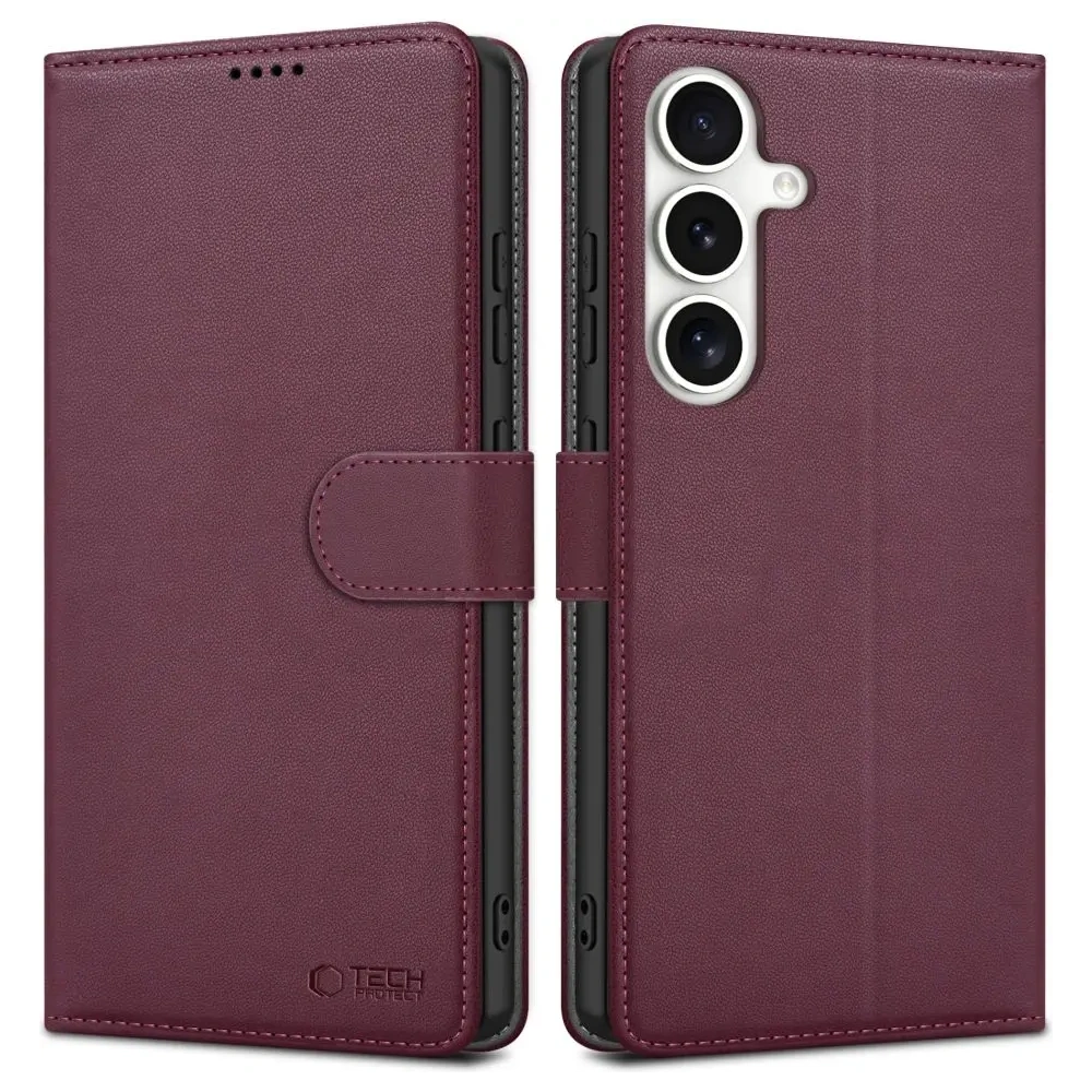 Hurtownia GSM - Etui Tech-Protect Wallet Samsung Galaxy S25 Mulberry - THP3877 - {ean13} - Hurt