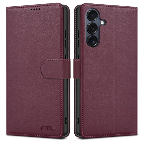 Etui Tech-Protect Wallet Samsung Galaxy A16 4G / 5G Mulberry