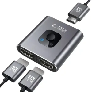 Hurtownia GSM - Tech-Protect HB07 HUB Adapter 2in1 HDMI 4K 60Hz Space Grey - THP3885 - {ean13} - Hurt