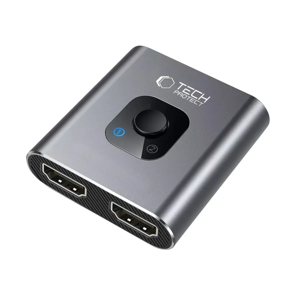 Hurtownia GSM - Tech-Protect HB07 HUB Adapter 2in1 HDMI 4K 60Hz Space Grey - THP3885 - {ean13} - Hurt