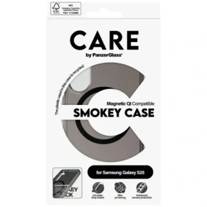 Wholesale CARE by PanzerGlass Flagship Urban Combat Black QI Samsung Galaxy S25 smoky - PZG758 - {ean13} - Hurt
