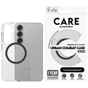 Wholesale CARE by PanzerGlass Flagship Urban Combat Black QI Samsung Galaxy S25 clear - PZG759 - {ean13} - Hurt