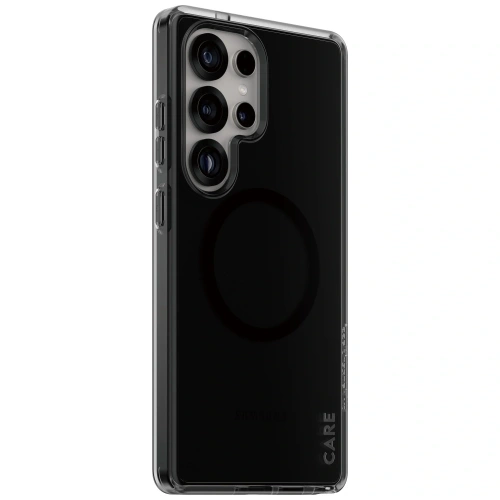 Etui CARE by PanzerGlass Flagship Urban Combat Black QI do Samsung Galaxy S25 Ultra dymny