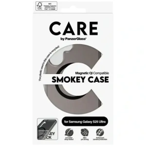 Wholesale CARE by PanzerGlass Flagship Urban Combat Black QI Samsung Galaxy S25 Ultra smoky - PZG760 - {ean13} - Hurt
