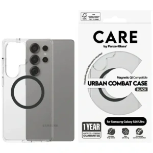 Wholesale CARE by PanzerGlass Flagship Urban Combat Black QI Samsung Galaxy S25 Ultra clear - PZG761 - {ean13} - Hurt