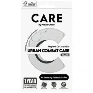 Wholesale CARE by PanzerGlass Flagship Urban Combat Black QI Samsung Galaxy S25 Ultra clear - PZG761 - {ean13} - Hurt