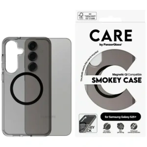 Hurtownia GSM - Etui CARE od PanzerGlass Flagship Urban Combat Black QI pro Samsung Galaxy S25+ Plus kouřové - PZG762 - {ean13} - Hurt